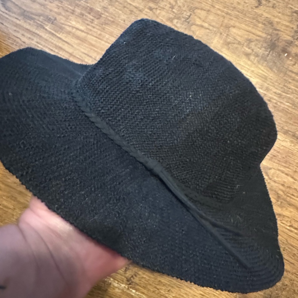 Torrid black sun hat beach or pool hat